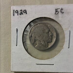 1929 Buffalo Nickel Coin